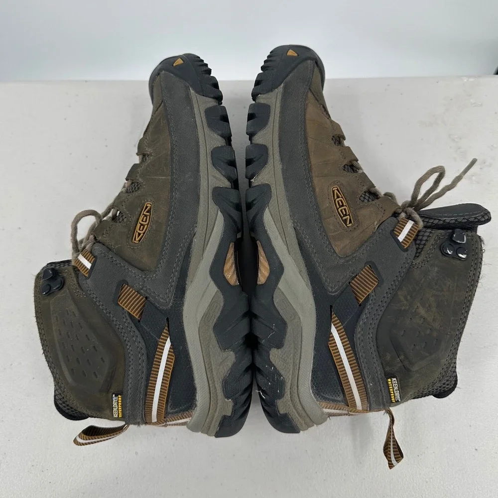 KEEN Targhee III Mid Waterproof Hiking Boots Men\'s 7 Brown Olive 1017787 Grunge KEEN Targhee III Mid Waterproof Hiking Boots Men main image 2